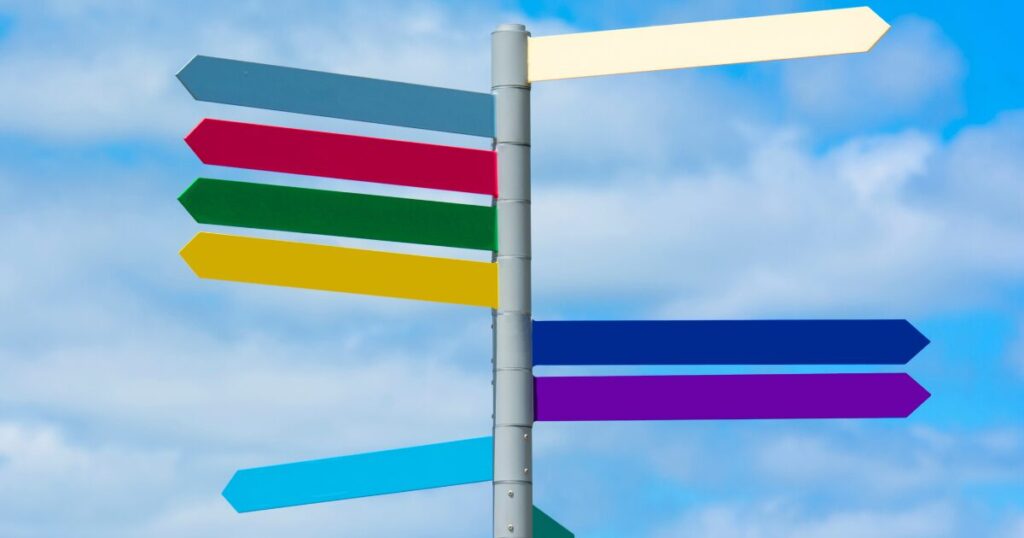 たくさんの選択肢